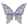 Sparkling Organza Butterfly Fairy Wings Gradient Sheer Costume Wing Set  Cosplay Party