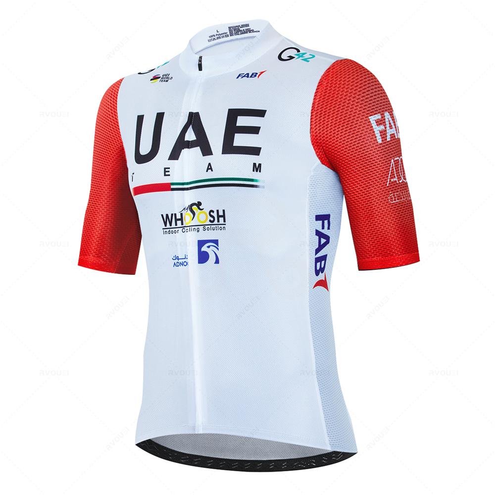 2026 Uae Cycling Jersey Set MTB Uniform Bike Clothing Summer Breathable Bicycle Shirt Ropa Ciclismo Bib Pants Maillot Ciclismo