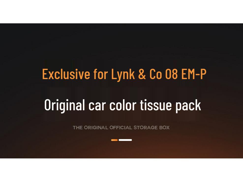 Lynk & Co 08 EMP Seat Armrest Tissue Box - Car Interior Decoration