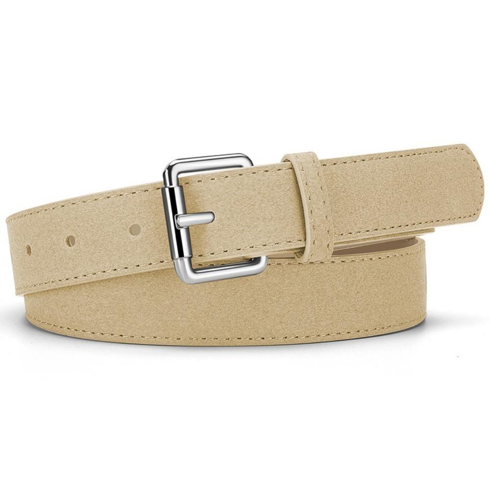 Versatile Pin Buckle Waistband Casual Waist Strap New Trouser Dress Belts  Women