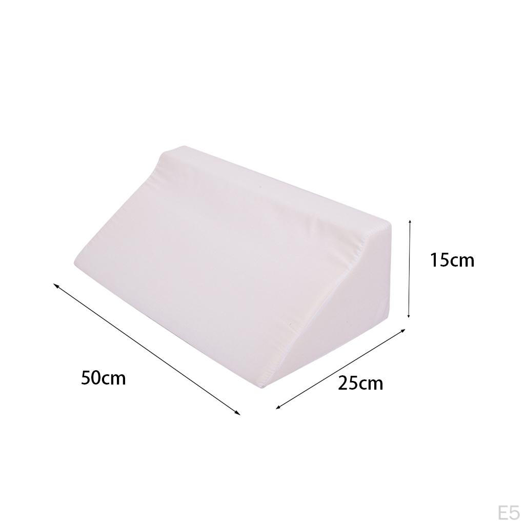 Comfortable Triangle Soft with Washable Bolster Body Position Wedges for Snoring Sleeping Alignment