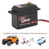 High-precision, Reliable S0600M 6KG Black Metal Gear Digital Servo for 1:10 Scale High-speed Cars.