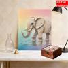 Elephant Pearl Kit DIY 5D Rhinestone Art Craft for Adults and Kids Home Party Decoration Handmade Gift