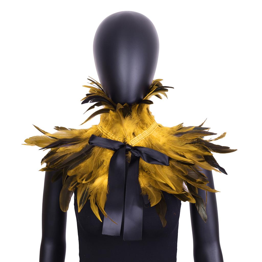Makeup Ball, Party Decoration, Feather Scarf, Shawl, Cape, Camisole, Fake Collar, Clothing Decoration