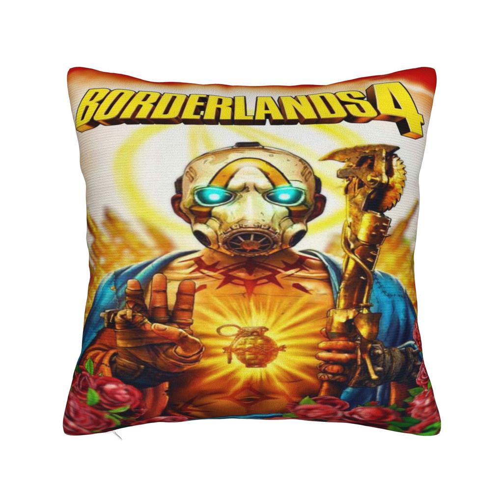Trendy Sofa Borderlands 4 Game Decor Pillowcases Merch Pillow Cover Square Multi-Size