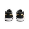 Jordan Air Jordan 1 Cushioning Abrasion Resistant Impact Resistant Low Top Vintage Basketball Shoes Unisex Black Gold 553558-152(Team719-SBOX)