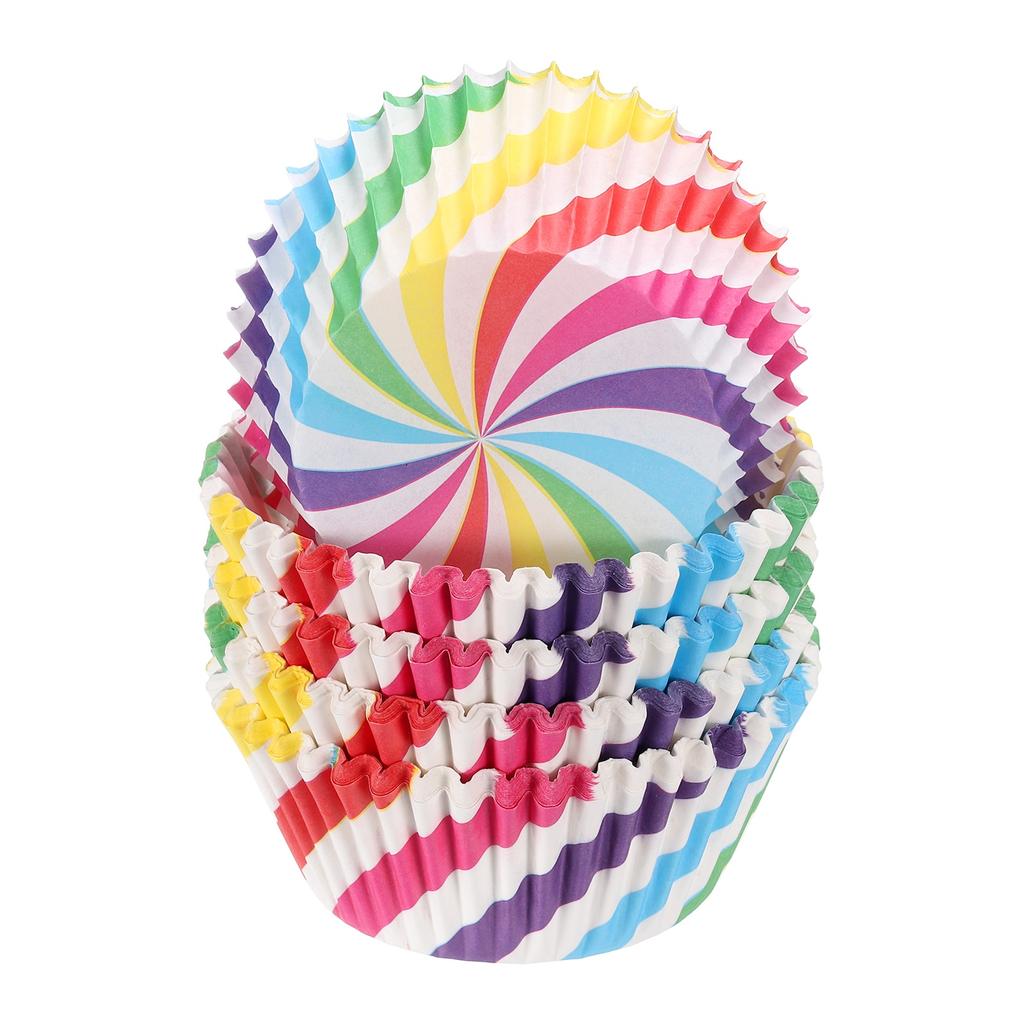 100/200/300pcs Cupcake Liners Cupcake Cups Standard Size Muffins Liners Papers Baking Cup Wrappers Greaseproof for Party Wedding
