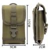 Outdoor Military Tactical Molle Utility Bag Waist Accessories Bag Phone Belt Pouch
