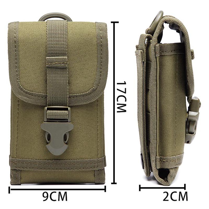 Outdoor Military Tactical Molle Utility Bag Waist Accessories Bag Phone Belt Pouch