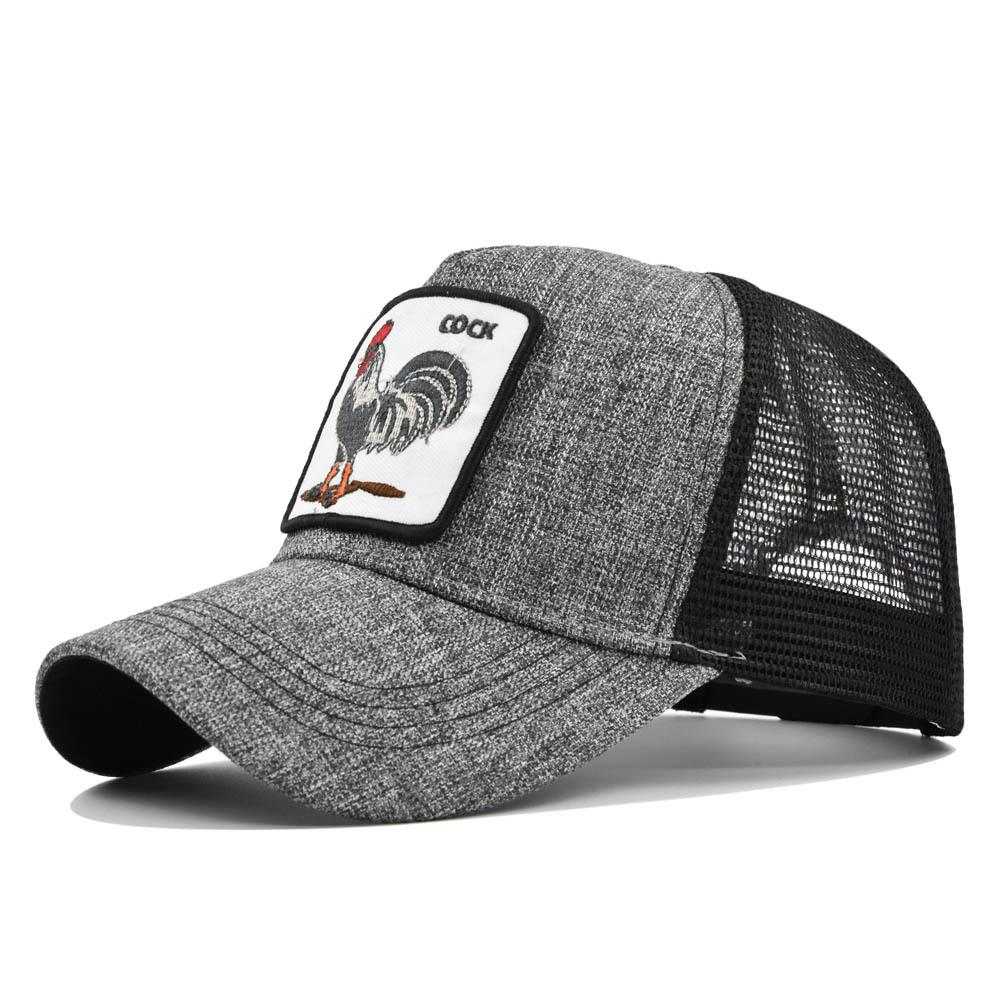 Fresh Latest Brand New Baseball Patched High-Quality Hats, Cartoon Anime Women'S And Men'S Caps Peaked Hats, Men'S Rooster Hats