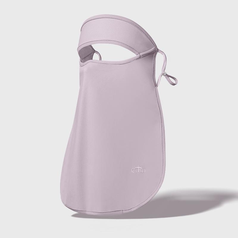 Blush Eye Corner 3D Sunscreen Mask: Breathable, UV-Protective Nylon Ice Silk for Summer Women