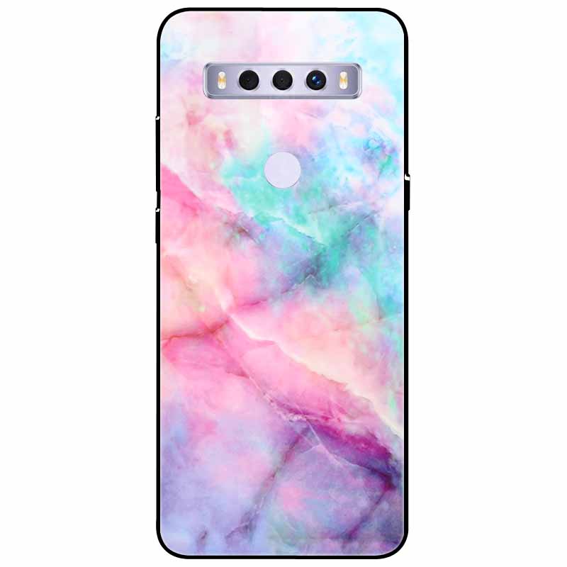 Case For TCL 10 SE Cover Marble Soft Silicone Fashion TPU Back Bumpers for TCL 10SE T766U T766H Protective Funda for TCL10SE