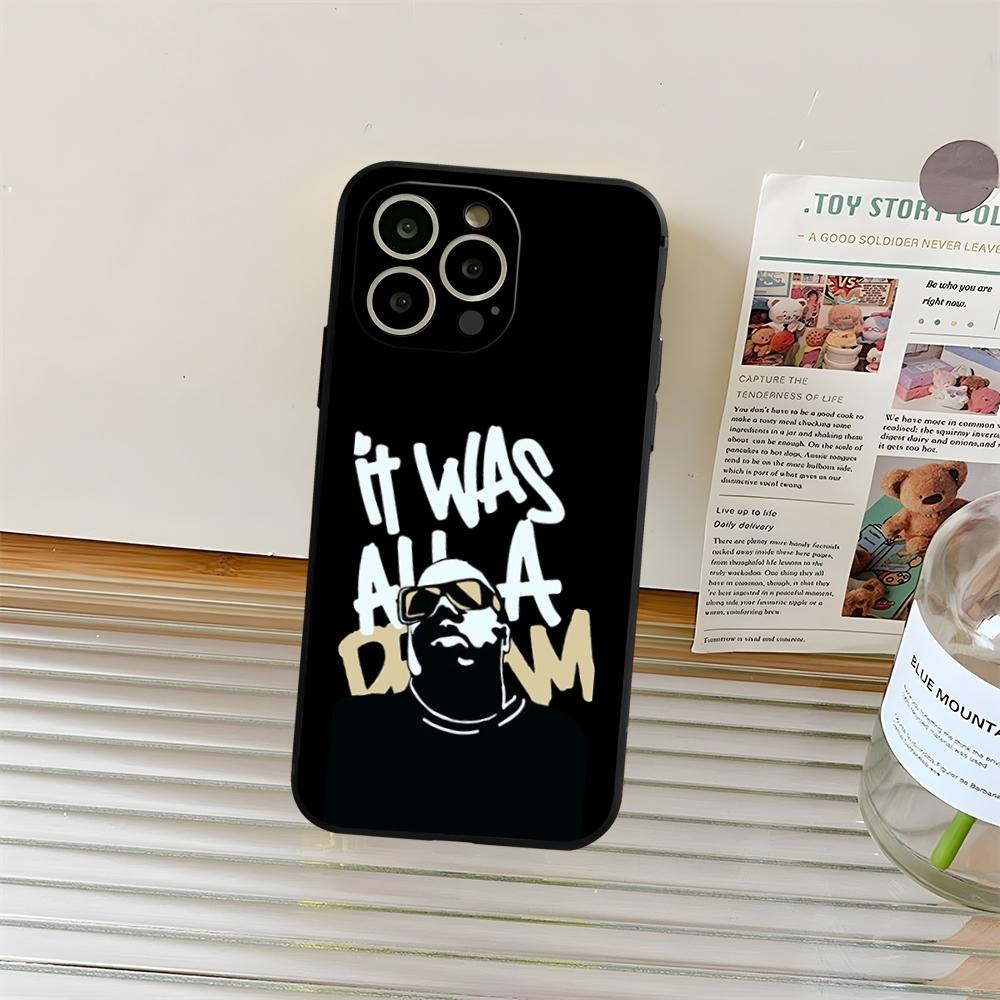 The Notorious B.i.g Phone Case Fundas For Iphone 13 17 11 15ProMax 14 12 16 Pro Xs Max Mini Xr X Plus Coque