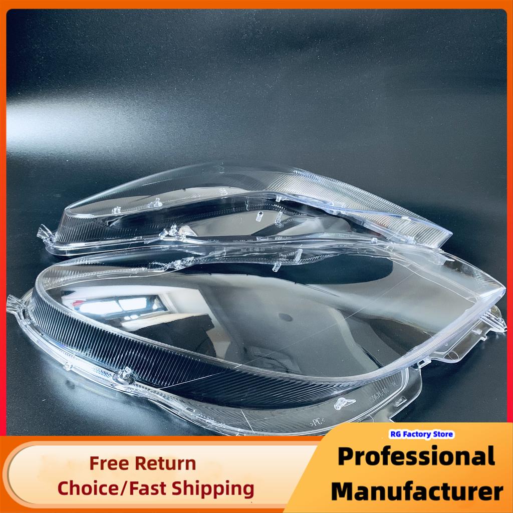 Front Headlight Lens Cover For Mercedes Benz W219 CLS350 CLS500 CLS550 2006-2011 A219820296 1Pair Clear Car Headlamp Shell