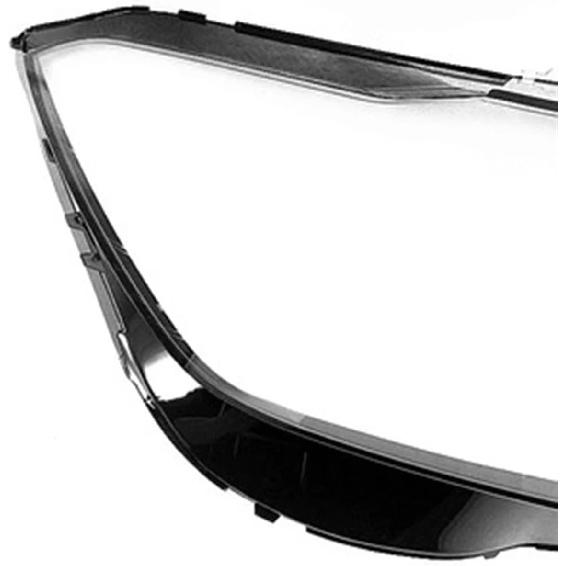 Transparent Lampshade Headlamp Cover Glass Lamp Shade Car Front Headlight Glasses Shell Cover Lens Compatible for Volvo XC60 2018~2024(Right)