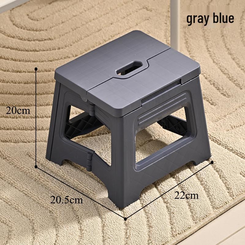 Adjustable Telescopic Folding Portable Plastic Stool for Outdoor Travel, Fishing, and Household Use