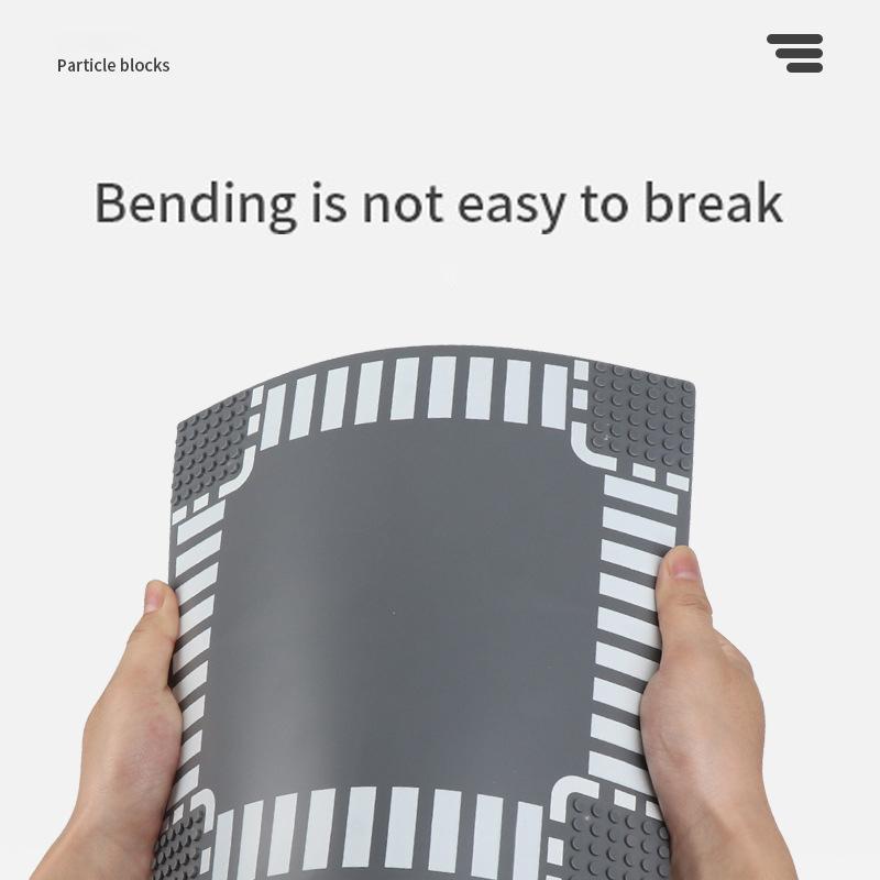 Classic Building Block Base Plate City View Traffic Road Figures Construction Toys Bricks 32Dots Plastic Baseplates Kids Gifts