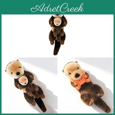 Cartoon Otter Plush Toy With Soft Cotton Filling For Kids And Collectors