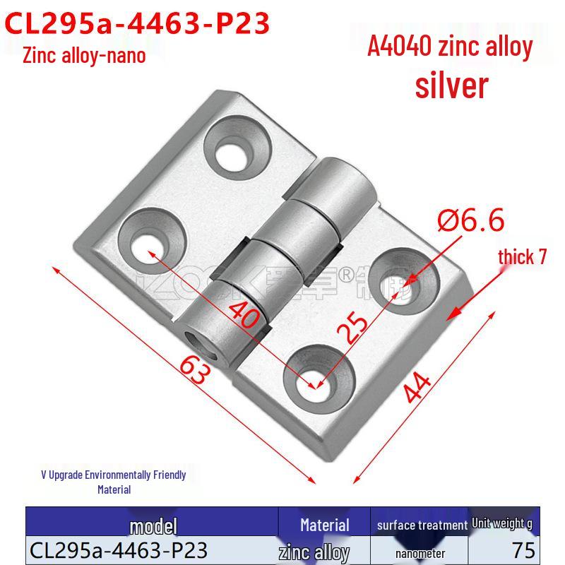 Balamale din aliaj de zinc de înaltă rezistență pentru uși cu profil de aluminiu (2020/3030/3040/4040)