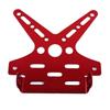1pcs for Motorcycle Rear License Plate Frame Motorbike Scooter Number Plate Holder 5 Colors Electroplate Aluminum Alloy New