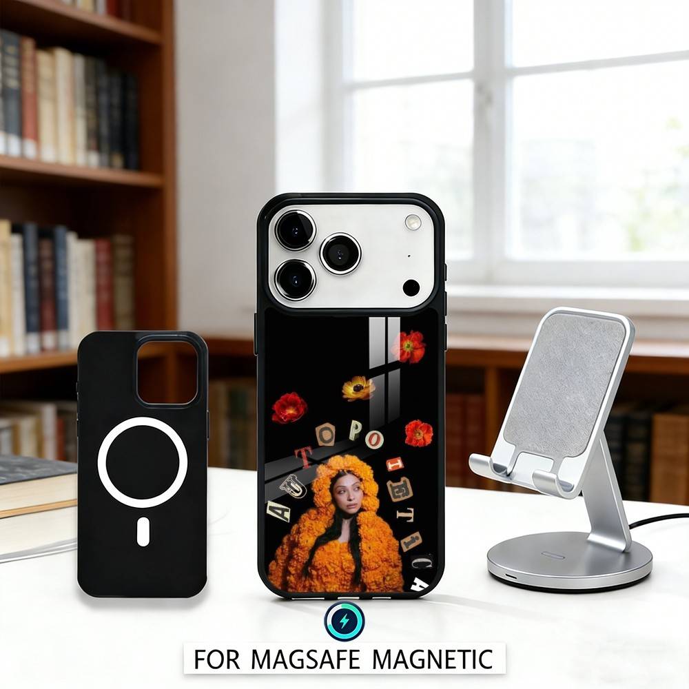 M-Mon L-Laferte Autopoietica Phone Case For iPhone17,16,15,14,13,12,Pro,Max,Magnetic For Magsafe Wireless Charging
