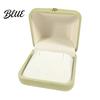 Desktop Jewelry Organizer Metal Gift Anti-Scratch Lining Velvet Box Case Pearl with Golden Box