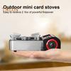 Mini Bütan Ocak 2900W Rüzgar Geçirmez Açık Hava Kamp Yürüyüş Ocağı Alüminyum Alaşım Taşınabilir İç Mekan Dış Mekan Pişirme Tek Brülörlü Gaz Ocağı