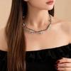 Dark Wind Winding Thorns Rivets Punk Necklace Light Luxury Personalized Collarbone Chain Simple Niche Item Decoration