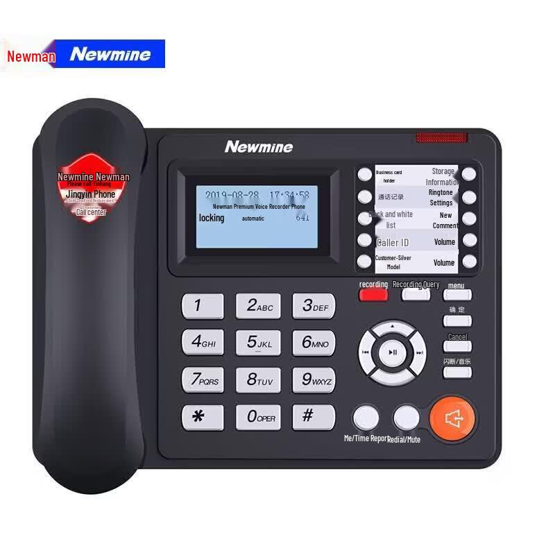 Newsmy Voice Recording Landline Phone (CN Version)