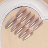 Ins Style Press On Nails Butterfly Pearl Handmade Fake Removable Women