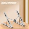 Adjustable Laptop Stand Aluminum Alloy Laptop Holder Stand Anti-slip Foldable Portable Lifting Cooling Holder For Home & Office