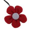 Hörgeräte-Lanyard-Clip Verlust verhindern Niedlicher roter Blumen-Hörgerätehalter für Kinder Jugendliche