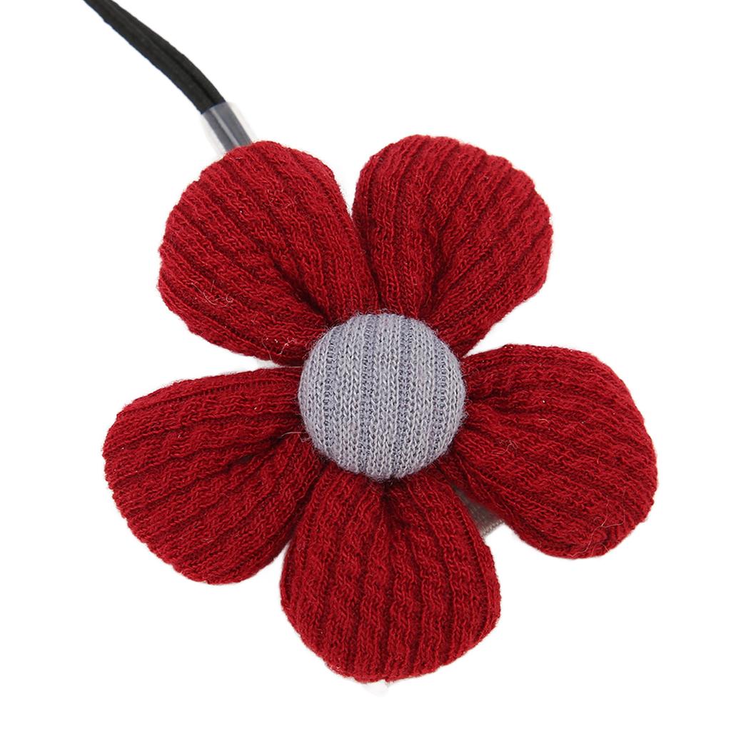 Hörgeräte-Lanyard-Clip Verlust verhindern Niedlicher roter Blumen-Hörgerätehalter für Kinder Jugendliche