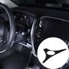 Glossy Piano Black Subtotal Mileage Panel Sticker For Subaru Crosstrek 24+