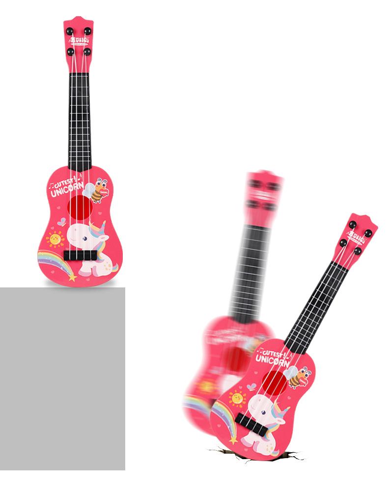 Child's Mini Toy Guitar - Playable Simulation Ukulele Instrument