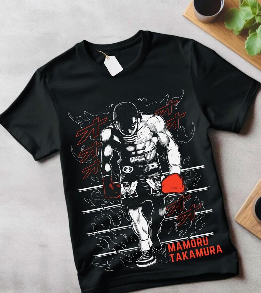 

Hajime No Ippo Shirt Unisex Kamogawa Boxing Gym Crew Ippo Makunouchi Kbg sports 4XL