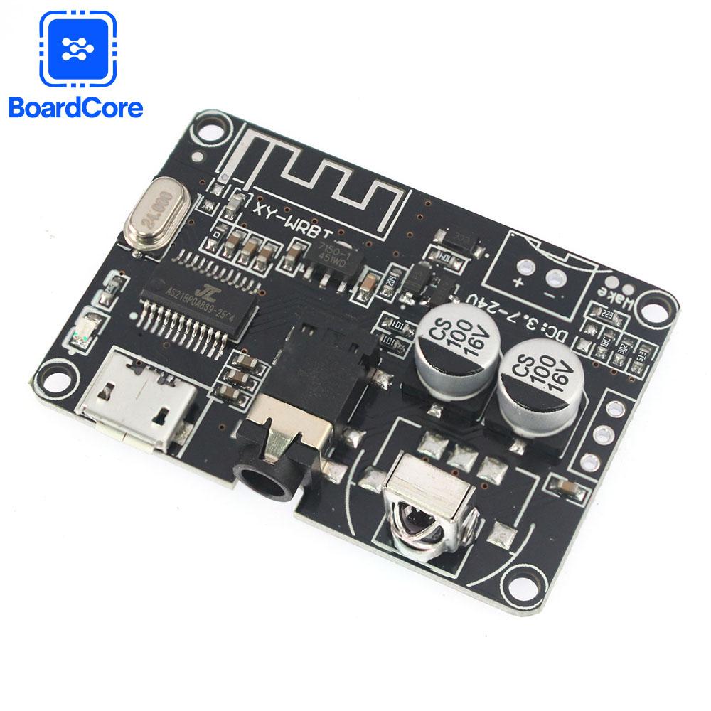 

XY-WRBT Bluetooth 5.0 Audio Decoder Board Wireless Decoder with Remote Control Volume Control DC3.7~24V for Speaker Amplifier XY-WRBT