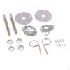 Universal Flush Hood Latch Pin Engine Bonnet Locking Kit