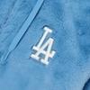 New MLB Velvet Jackets Unisex Blue 3AFDB0926-07BLL