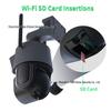 ICSEE 50/100x Optical Zoom Gun-Ball Wireless WiFi/4G Outdoor Surveillance Camera