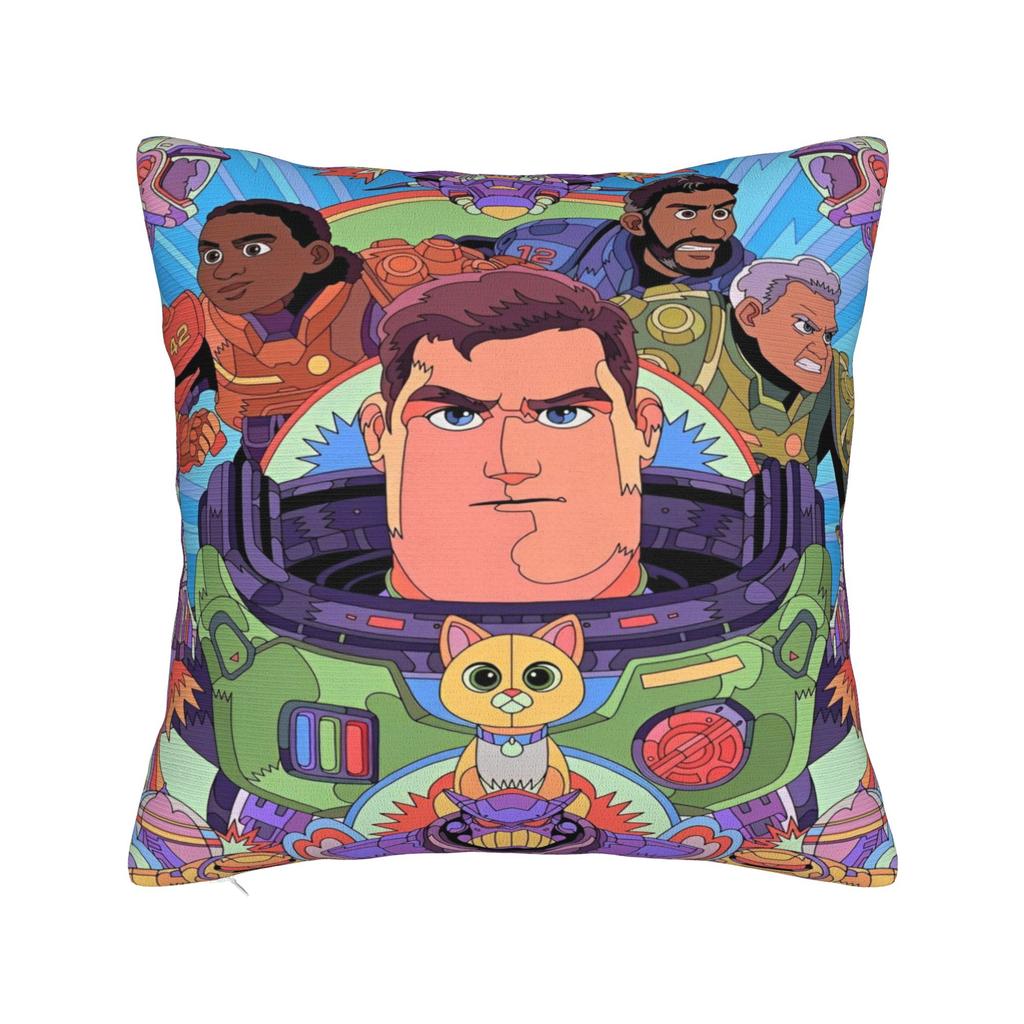 Digital painting of Woody from Toy Story 4 Square Pillow Case Cushion Cover Zippered Decor Pillowcase for Living Room 45x45cm