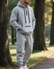 2025 Men's Multi-Pocket Casual Sports Half-Zip Hoodie Set