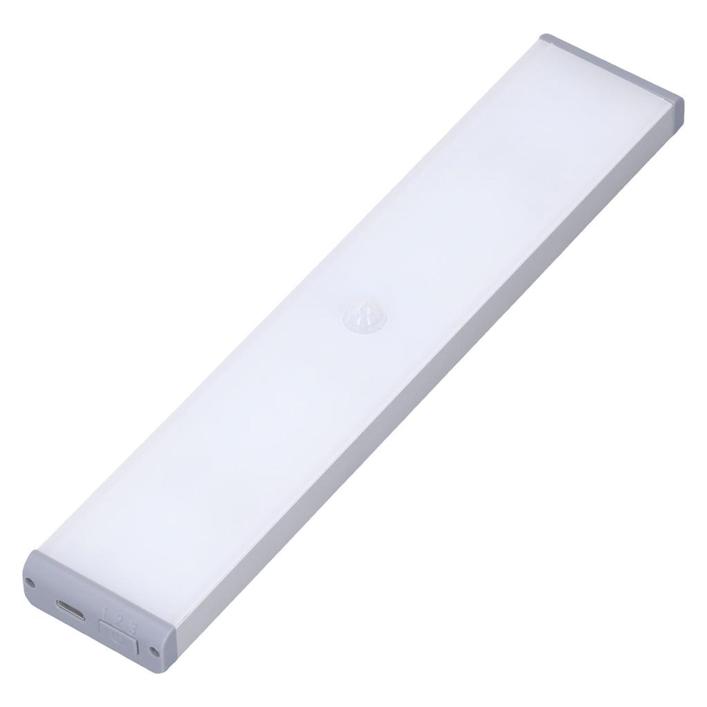Infrared Motion Sensor LED Lamp USB Rechargeable 3 Levels Brightness Strip Light for Indoor