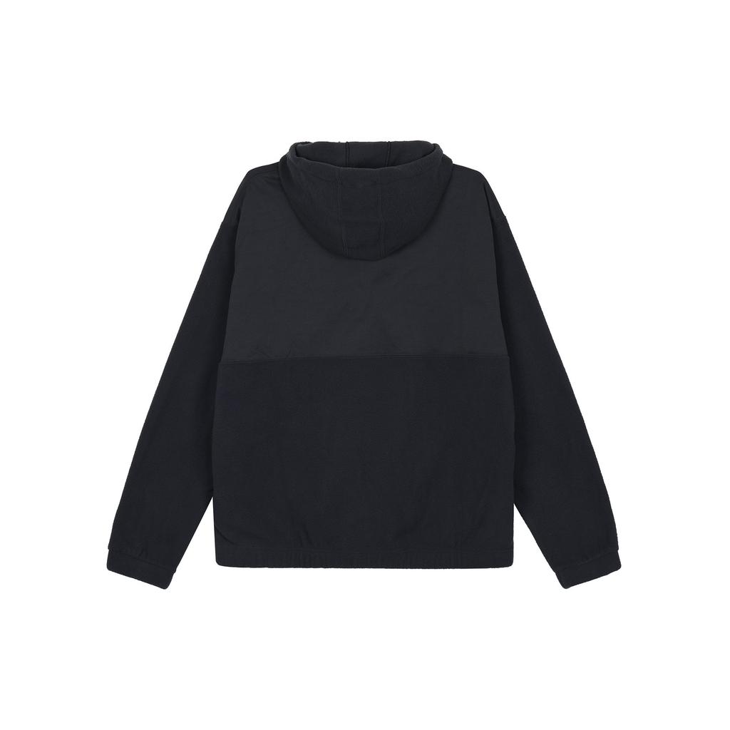 Nike Fleece Paneled Skateboarding Hoodie With Fleece Lining Fleece Clothing Men's Black DA4224-010