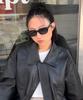Hangeul [X Standard] Classic Sunglasses Black