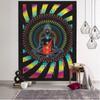 Buddha Statue Meditation Pattern Tapestry Home Wall Decoration Tapestry Bedroom Living Room Tapestry