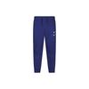 Embroidered Swoosh Casual Sweatpants Men Bottoms Blue DB4956-455