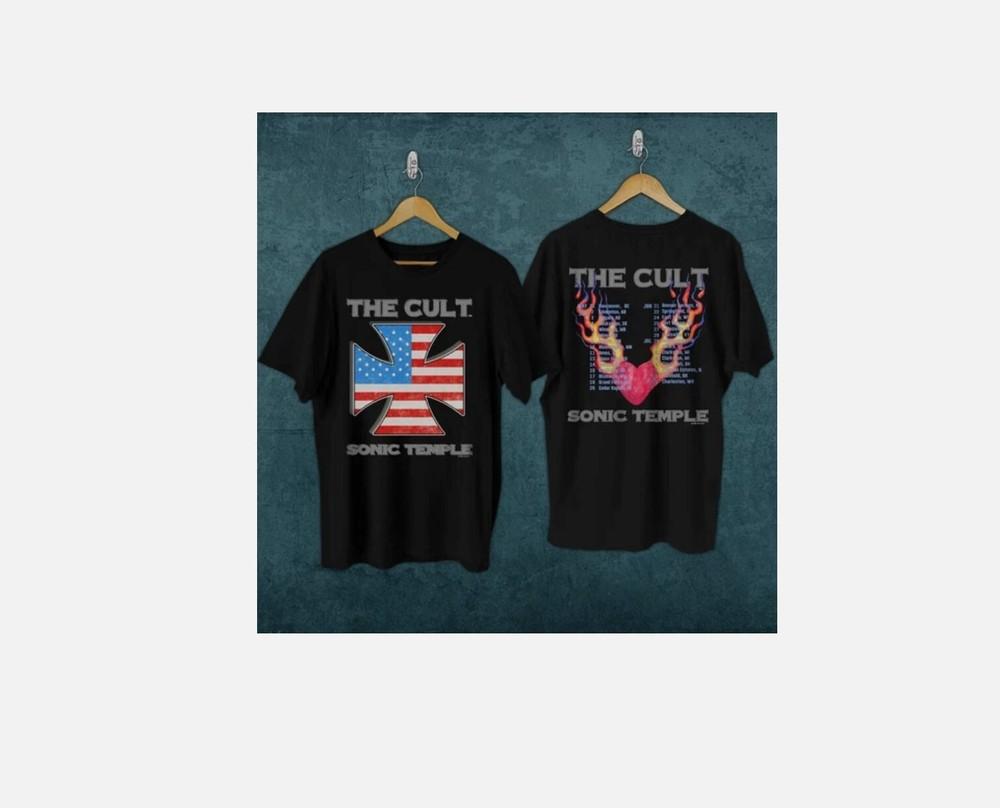 

Vintage 80_s The CULT Sonic Temple 1989 Concert Tour T Shirt L