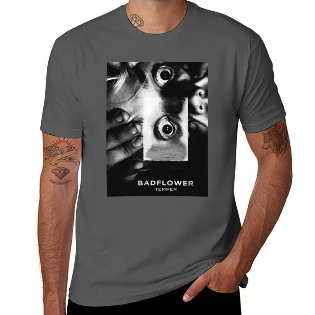 Badflower Tshirt Festival Casual Short Sleeve