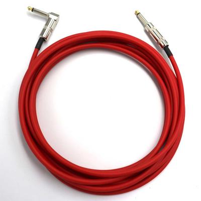 CANARE Red Shielded Patch Made In Japan GS-6 Cable, (L-S, 4m)